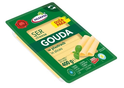 MLEKPOL SLICED GOUDA 400GR#