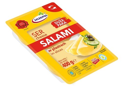 MLEKPOL SLICED SALAMI 400GR