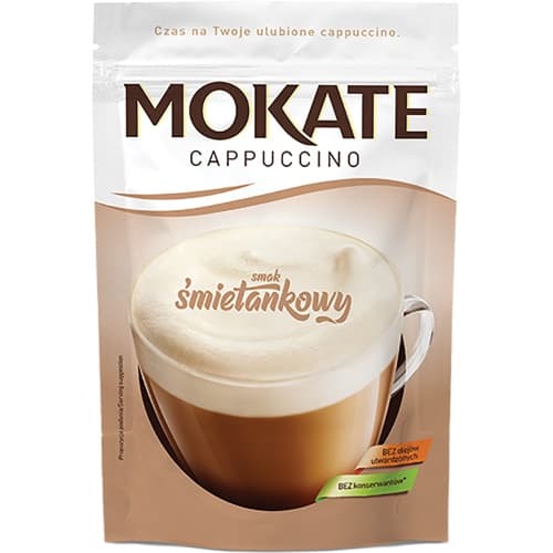 MOKATE CAPPUCCINO SMIETANKOWE 110G