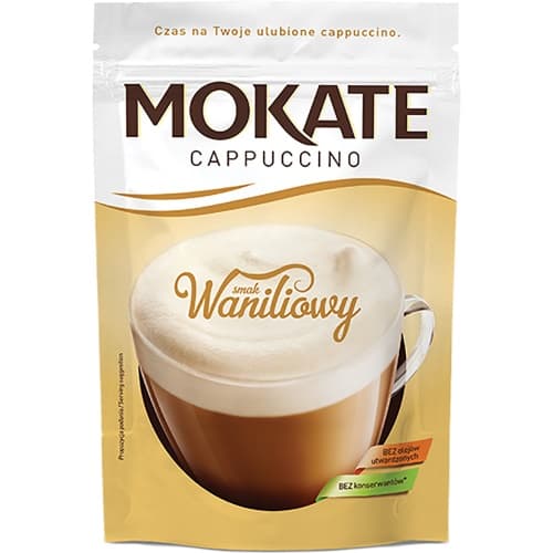 MOKATE CAPPUCCINO WANILIOWE 110G