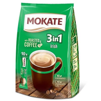 MOKATE 3 IN 1 IRISH CREAM COFFEE 10*18G