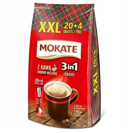 MOKATE 3 IN 1 COFFEE XXL