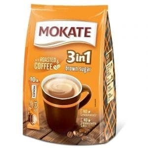 MOKATE 3 IN 1 CARAMEL COFFEE 10x7G