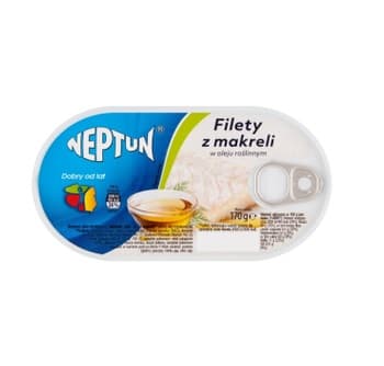 NEPTUN MACKEREL FILLETS IN OIL 170GR