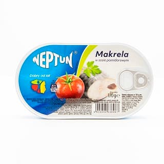 NEPTUN MACKEREL IN TOMATO SAUCE 170GR