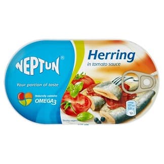 NEPTUN HERRING IN TOMATO SAUCE 170GR