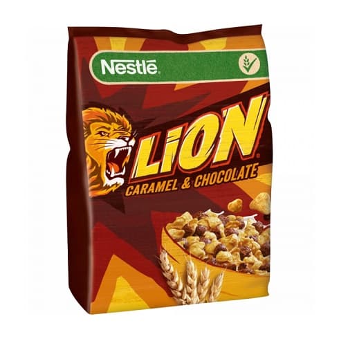 NESTLE PLATKI LION 250G
