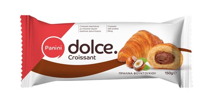 PANINI DOLCE CROISSANT WITH PRALINE FILLING 150GR