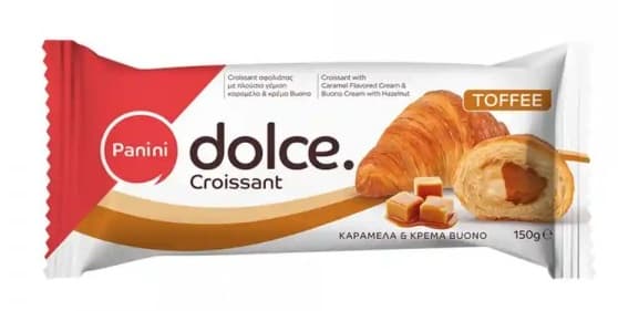 PANINI DOLCE CROISS.TOFFEE CREAM CARAMEL 150GR