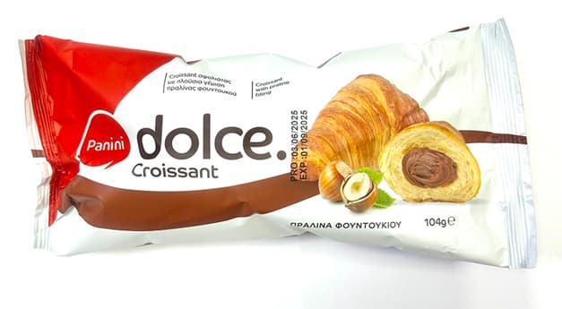 PANINI CROISSANT WITH PRALINE FILLING 104GR