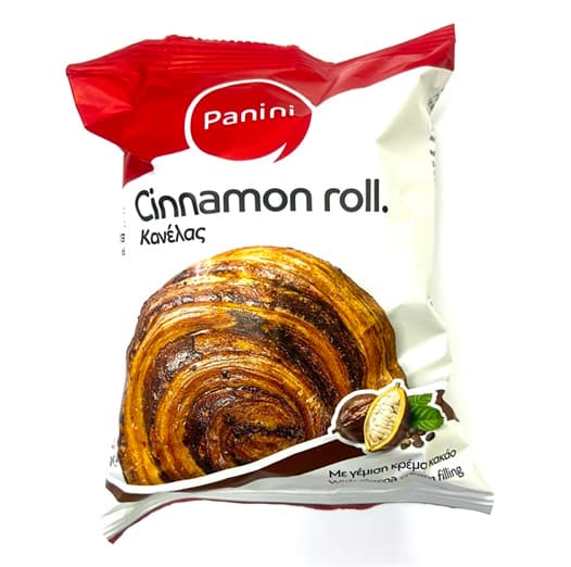 PANINI CINNAMON ROLL WITH COCOA CREAM 100GR