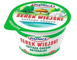 PIATNICA SEREK WIEJSKI COTTAGE CHEESE 200G