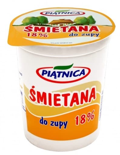 PIATNICA SMIETANA 18% 400G