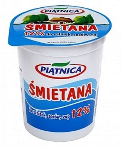 PIATNICA SMIETANA 12% 400G