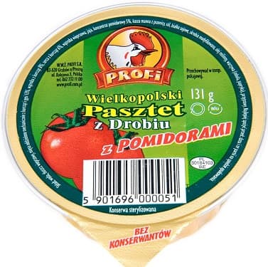 PROFI PATE WITH TOMATOES 131G
