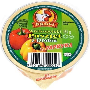 PROFI PATE WITH PAPRIKA 131G