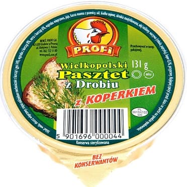 PROFI PATE WITH DILL 131G
