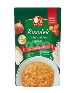 PROFI ROSOLEK Z KURCZAKIEM I RYZEM / CHICKEN BROTH