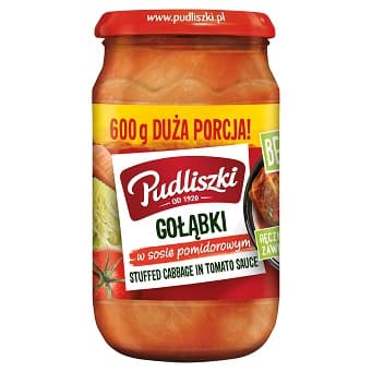PUDLISZKI GOLABKI W SOSIE POMIDOROWYM 600G