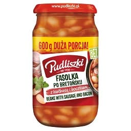 PUDLISZKI FASOLKA po BRETONSKU KIELBASA BOCZEKIEM 