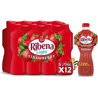 RIBENA STRAWBERRY NAS 12X500ML