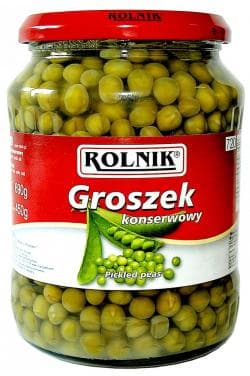 ROLNIK GROSZEK KONSERWOWY 720ML