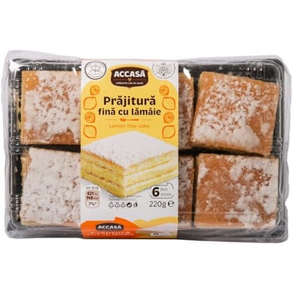 ACCASA  LEMON TASTE FINE CAKE 220G