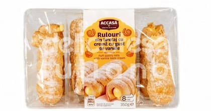 ACCASA PUFF PASTR ROLL VANILLA 350G