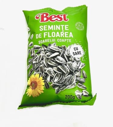 BEST SUNFLOWER SEEDS STRIPED (PESTRITE) 200GR