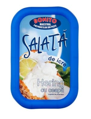 BONITO SAL. HERING-CEAPA/HERRING ROE SALAD ONION 