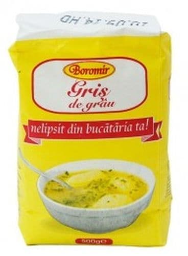 BOROMIR GRIS DE GRAU 500GR (SEMOLINA)