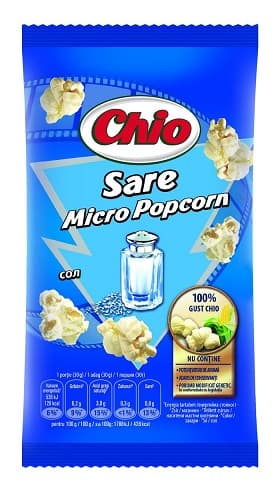 CHIO MICRO POPCORN SALTED 80G