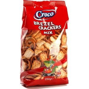 CROCO BRAZEL MIX CRACKERS 250G