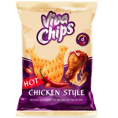 VIVA CHIPS PUI PICANT (SPICY CHICKEN) 100G