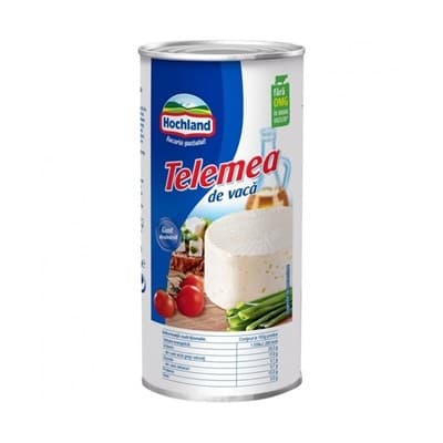 HOCHLAND TELEMEA DE VACA IN SARAMURA 1KG (IN CAN)