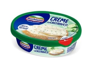 HOCHLAND CREME CU CASTRAVETI 200GR WITH CUCUMBERS
