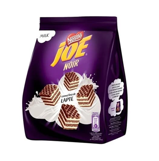 JOE NOIR LAPTE (MILK) WAFERS 160GR