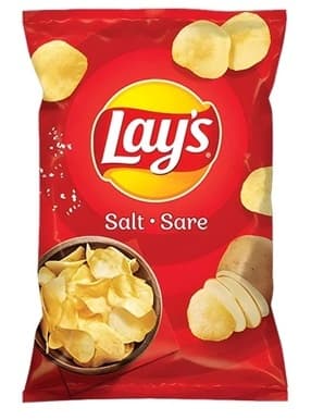 ROMANIAN LAYS CHIPS SALT 125GR