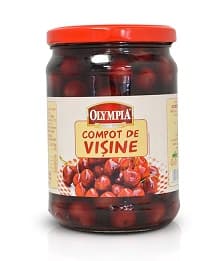 OLYMPIA COMPOT DE VISINE/SOUR CHERRY COMPOTE 580ML