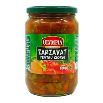 OLYMPIA ZARZAVAT PENTRU CIORBE 680G / 720ML