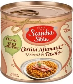 SCANDIA SIBIU COSTITA AFUMATA FASOLE 400G