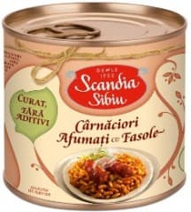 SCANDIA SIBIU CARNACIORI AFUMATI FASOLE 400G