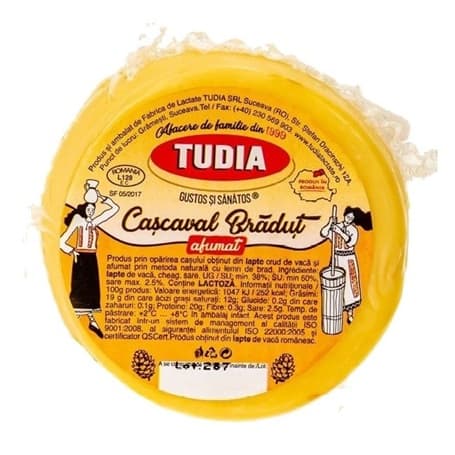 TUDIA BRADUT SMOKED YELLOW CHEESE KG