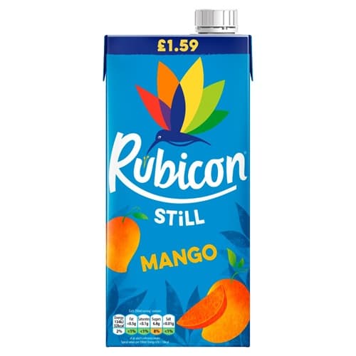 RUBICON MANGO 1LT TETRAPEK (£1.59 PM)