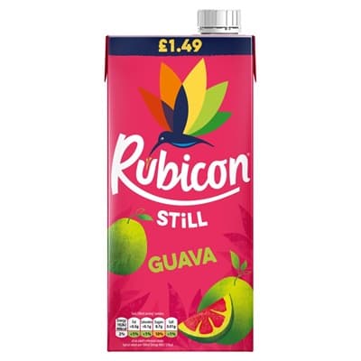 RUBICON GUAVA 1LT (CARTON) (£1.59 PM)