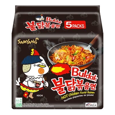 SAMYANG BULDAK HOT CHICKEN (5*140GR)