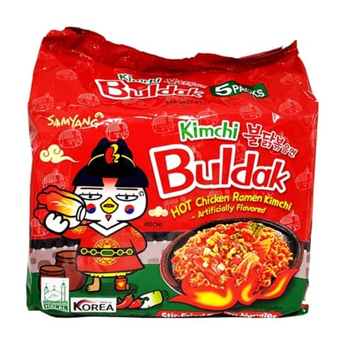 SAMYANG BULDAK KIMCHI HOT CHICKEN (5x135G)