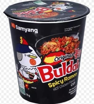 BULDAK SPICY RAMEN ORIGINAL NOODLES 70GR (CUPS)