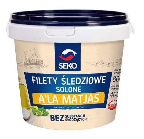 SEKO FLETY SLEDZIOWE ALA MATJAS 800G