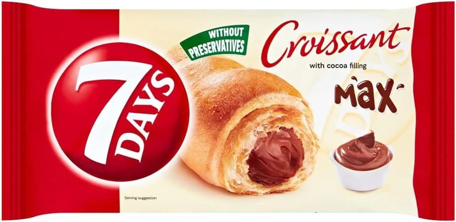 7 DAYS MAX CACAO CROISSANT 80G
